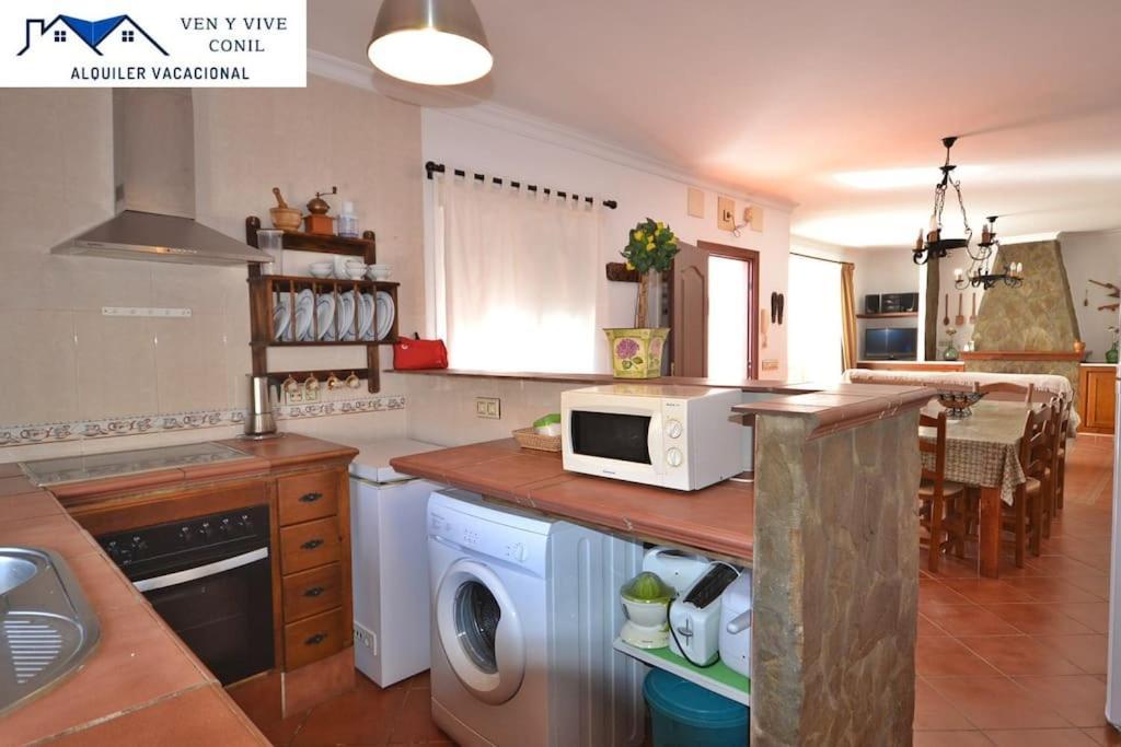 Chalet Con Piscina Privada En Conil Conil De La Frontera Buitenkant foto