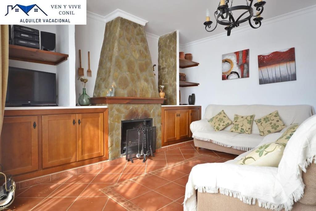 Chalet Con Piscina Privada En Conil Conil De La Frontera Buitenkant foto