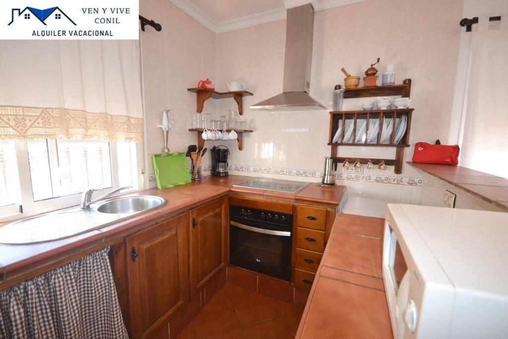 Chalet Con Piscina Privada En Conil Conil De La Frontera Buitenkant foto