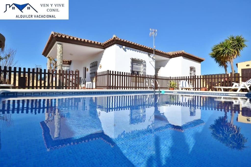 Chalet Con Piscina Privada En Conil Conil De La Frontera Buitenkant foto
